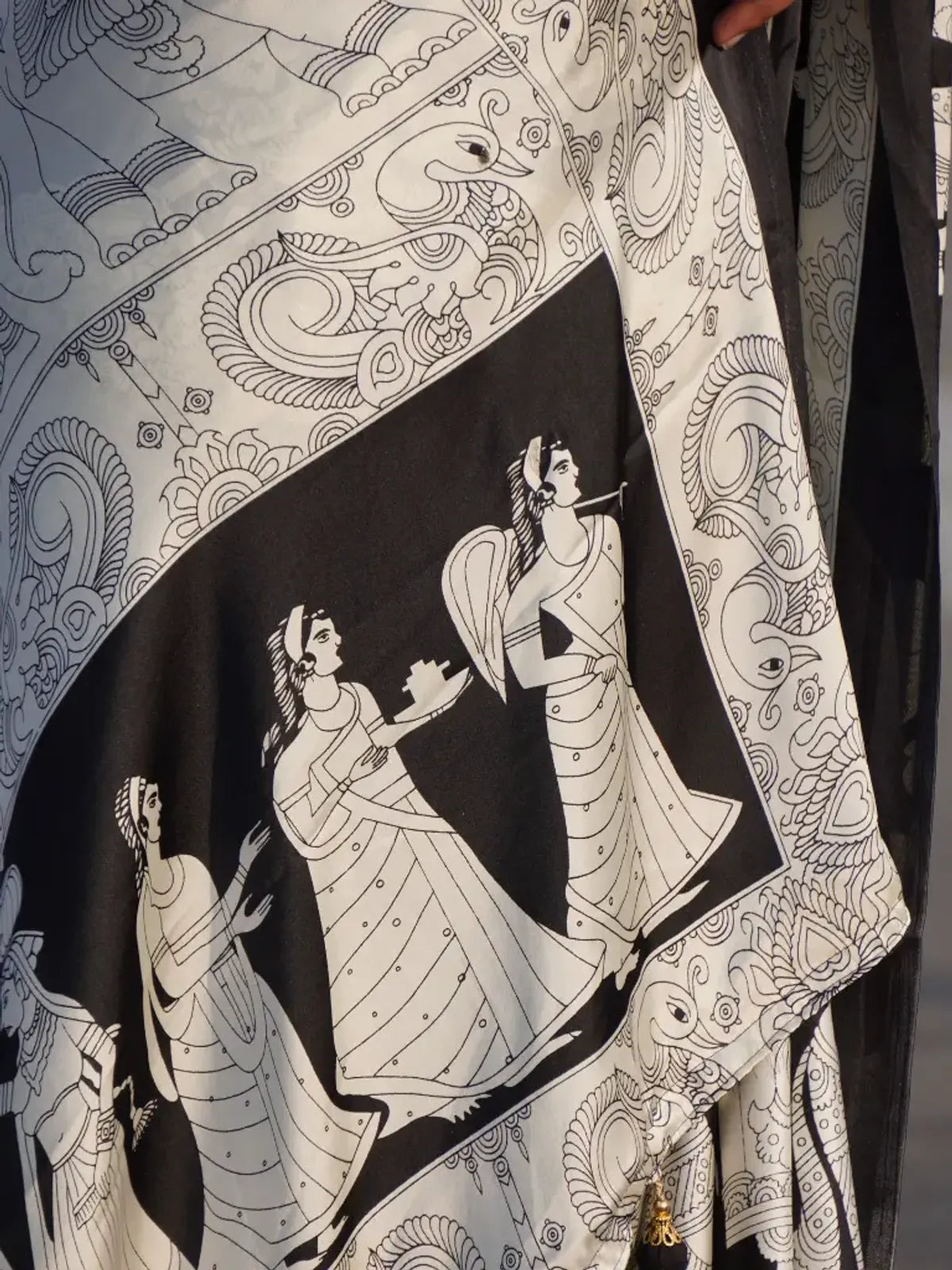 TRADITIONAL KALAMKARI  SAREE