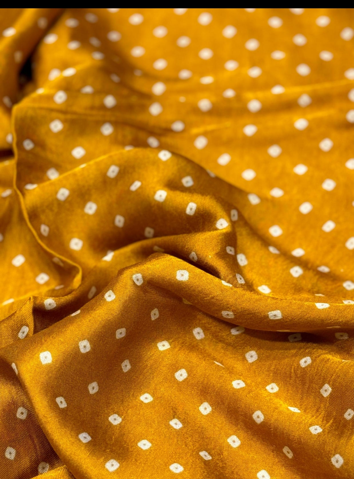 YELLOW MUSTARD PATOLA SAREE