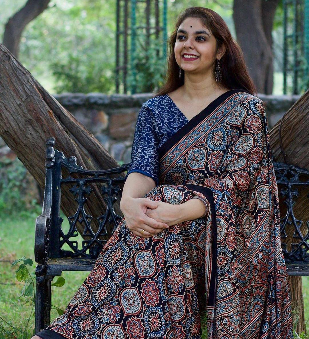 EXCLUSIVE AJRAKH SAREE