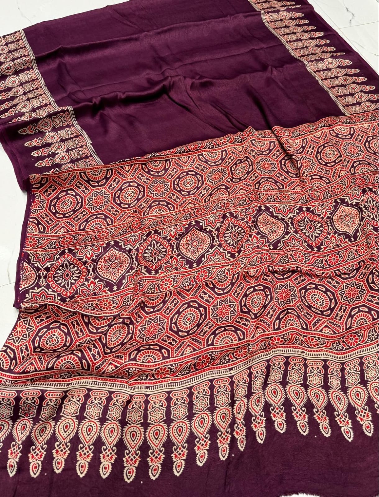 AJRAKH SAREE..